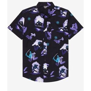 Marvel Black Panther T'Challa Scenic Woven Button-Up - BoxLunch Exclusive Medium